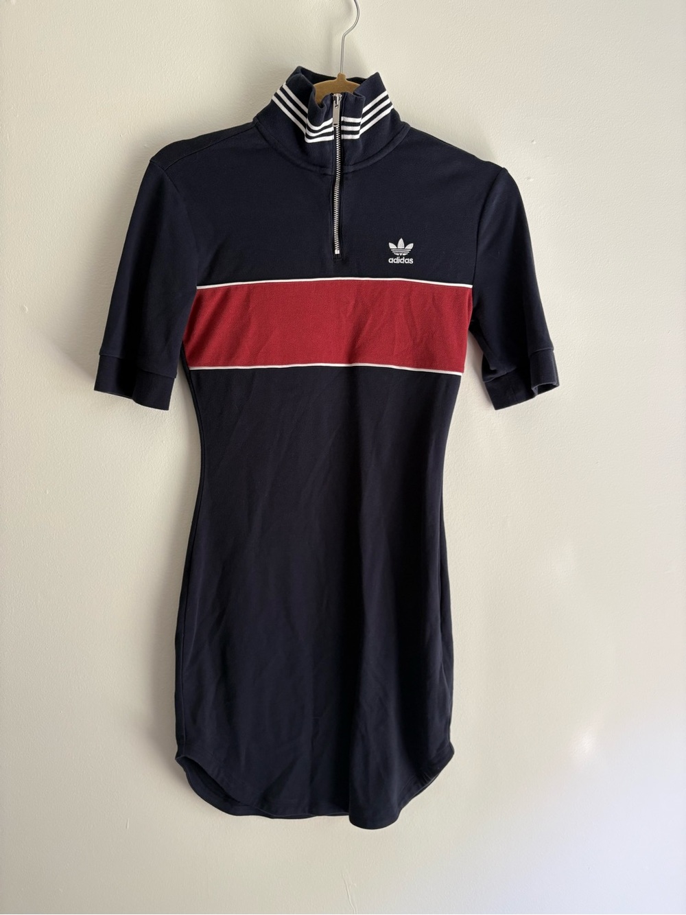 Adidas Navy Blue Vintage Athletic Dress